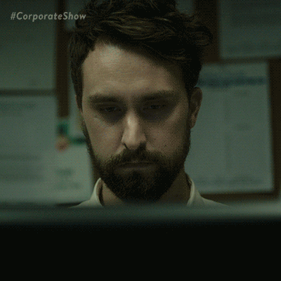tired comedy GIF by Corporate