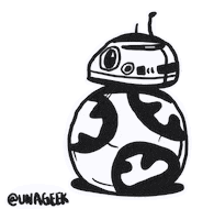 geek girl nerd Sticker by Una Geek