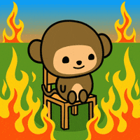Burning Its Fine GIF by Critters Quest