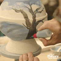Design Drawing GIF by The Great Pottery Throw Down