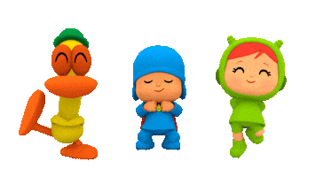 Back To School Dancing Sticker by Pocoyo