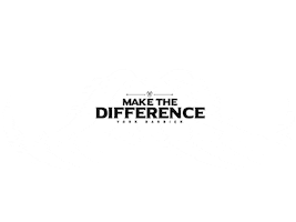 Makethedifference Sticker by Vork Barbier