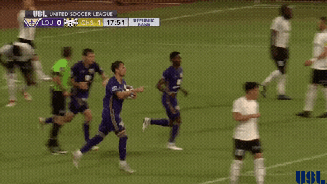 louisville city celebration GIF by USL