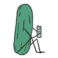 Pickles Pickling Sticker by Los Angeles Times