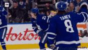 Happy Toronto Maple Leafs GIF by NHL