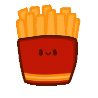 Hungry French Sticker by Demic