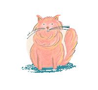Gato Sticker by Veio na Mala