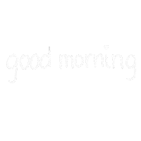 Good Morning Hearts Sticker