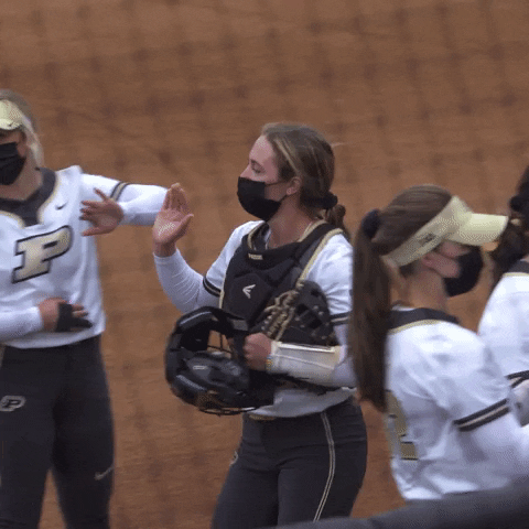 Purdue Boilermakers Softball GIF by Purdue Sports