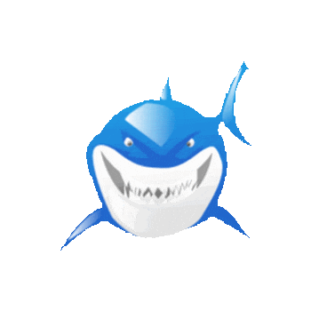 shark STICKER by imoji