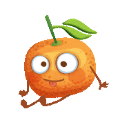 MiWadi_Ireland orange create your own miwadi miway Sticker