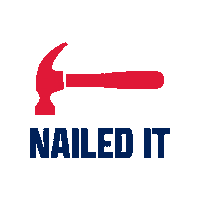 Hammer Good Job Sticker by Builders FirstSource