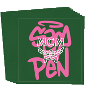 mcm_wolrdwide mcm 스티커 mcmworldwide 샘바이펜 Sticker