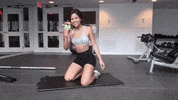 growwithjo workout drinking with grow GIF