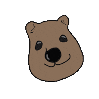 nizheng quokka 矮袋鼠鼠 kuokkani 矮袋鼠最棒 Sticker