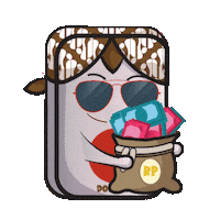 Gaul Sticker by Domino88 Official