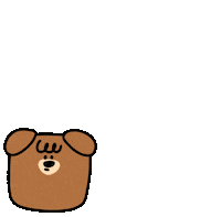 Dog Smile Sticker by haitai