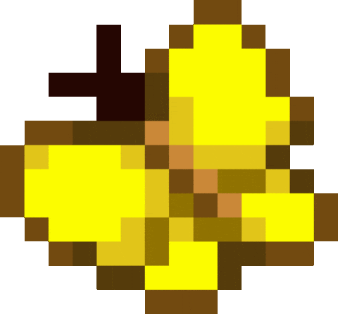 Pixel Flapping Sticker