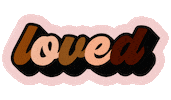 nuevacreative love loved nueva creative skin color Sticker