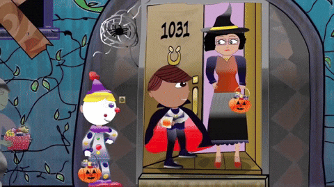 Treating Trick Or Treat GIF by GT8Studios