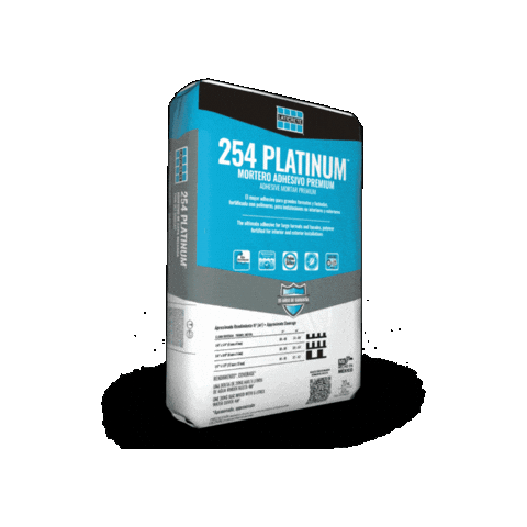 Platinum Sticker by Laticrete Mexicana