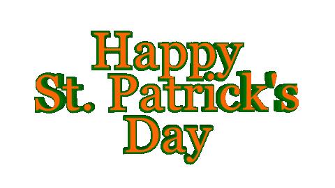 St Patricks Day Irish Sticker by OpticalArtInc.