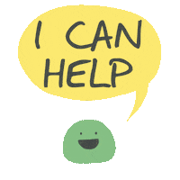 Happy I Can Help Sticker