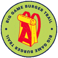 Burger Hiking Sticker by Arby's