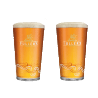 FullersPubs happy celebrate drink beer Sticker