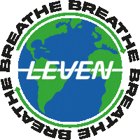 levenactive nature world breathe leven Sticker