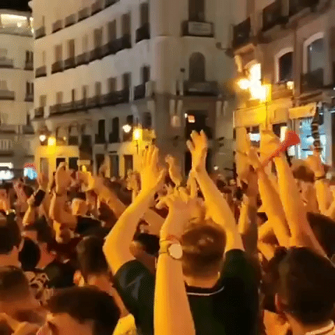 Liverpool Fans Rejoice in Streets of Madrid