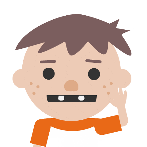 Confused My Bad Sticker by Woohoo Storytime