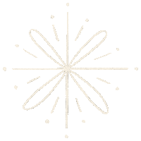 North Star Christmas Sticker