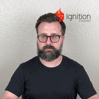 Scared Card Game GIF by Ignition Casino