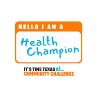 itstimetx pledge community challenge its time texas itt community challenge Sticker