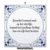Humor Respect Sticker by Tegelspreuken.nl
