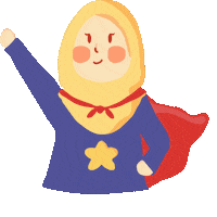 SyiCrayon supermom pmm hijabgirl armala Sticker