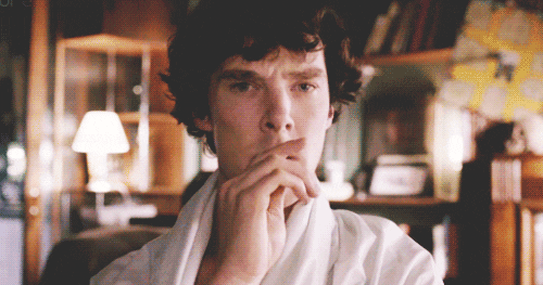 sherlock holmes GIF