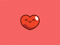 ramadesigners love heart kiss red GIF