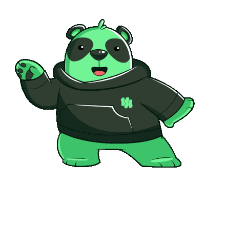 Vibing Lets Go Sticker by SuperVerse