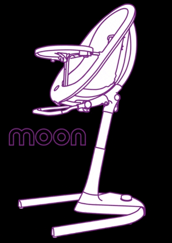 mima_kids giphygifmaker moon mima highchair GIF
