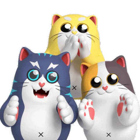 Clap Yes Sticker by Liberty Cats Emojis