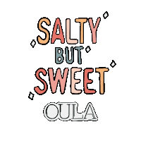 oulacreativecatering sweet salty oula hula creative catering Sticker