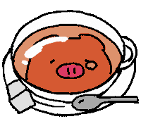 ねこ Eat Sticker