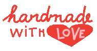 julisantini handmade artesanal with love hecho a mano Sticker