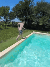 Piscine GIF by philoyolo