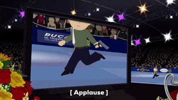 performance applause GIF by South Park 