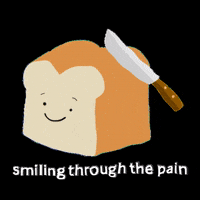 eggtaurus food smile sad upset GIF