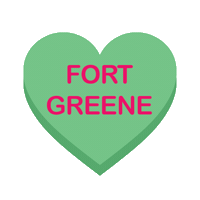 Fort Greene Nyc Sticker by Myrtle Ave