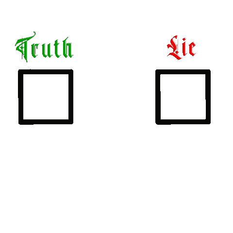 Lie Sticker